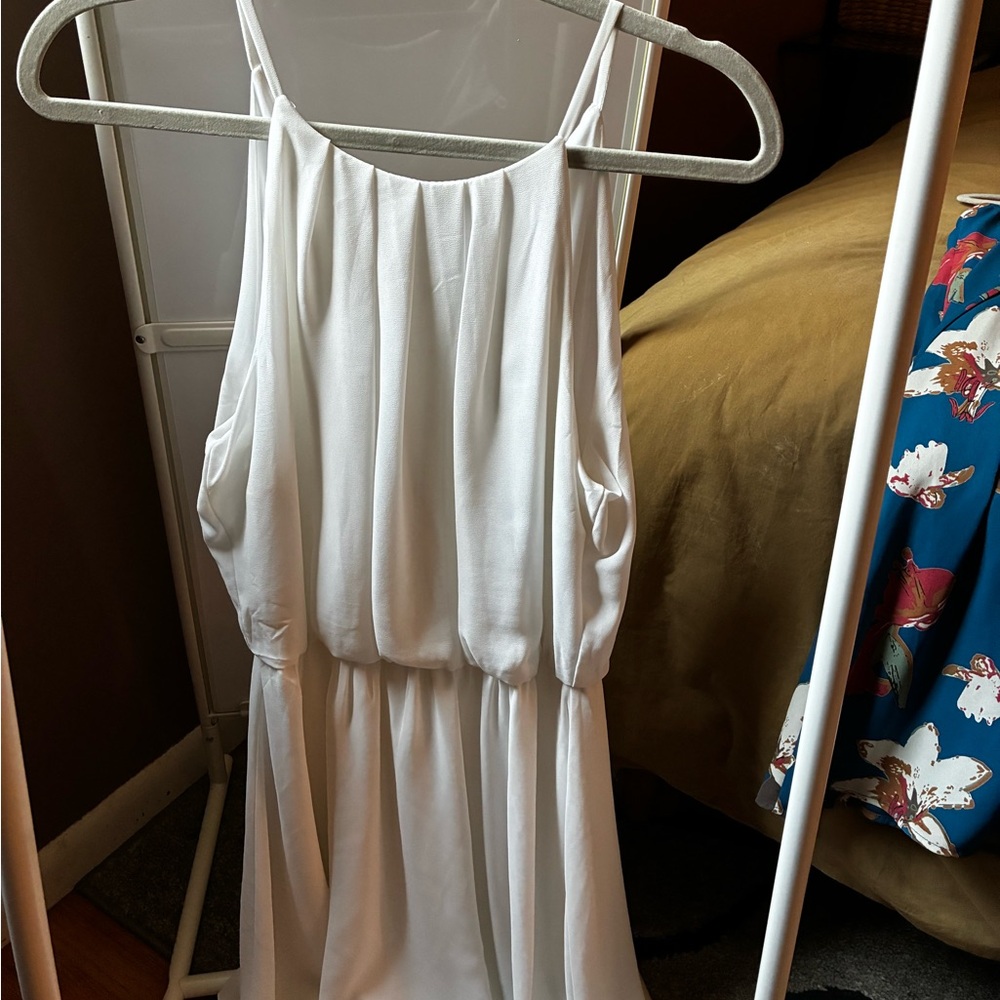 Lush White Dress